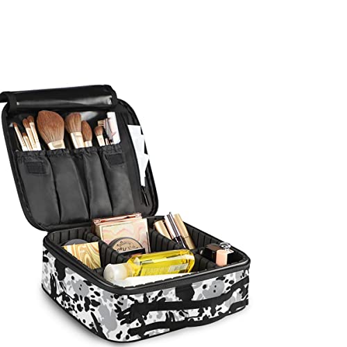 Trousse de maquillage voyage GAIREG compartimentée anti-choc mandala - 6