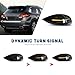 HCMOTIONZ LED Tail Light Compatible with Porsche Cayenne 2011-2014 Start up Animation & Sequential Turn Signal Assembly 2pcs (SMOKED)
