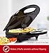 Holstein Housewares HF-09010B Fun Omelet Maker, Black