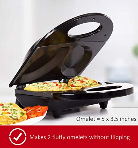 Image of Holstein Housewares HF-09010B Fun Omelet Maker - Black