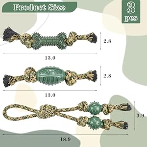   Vehomy-3-Pack-Dog-Rope-Toys-for-Aggressive-Chewers-Camouflage-Cotton-Rope-Dog-Toys-with-Rubber-Ball-Heavy-Duty-Dental-Dog-Chew-Toys-for-Large-Dogs-Tug-of-War-Interactive-Dog-Toy
