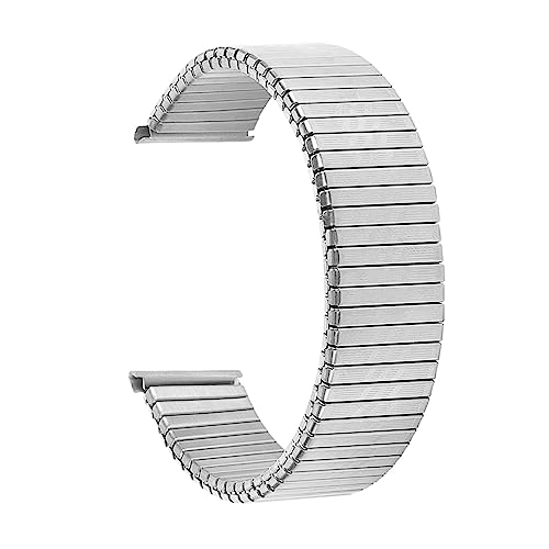 Correa de reloj elástica de metal en acero inoxidable de alta resistencia