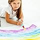 BOXOB 3 Stück Gehwegkreidepinsel, mit Flüssigkeit Gefüllte Kunststoffpinsel Kunstpinsel für Kinder und Erwachsene Malzubehör für Außenwände und Gehwege (Ohne Kreideflüssigkeit)