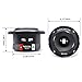 RECOIL TW250 High Compression Car Bullet Super Tweeters, 1-Inch High Temperature Kapton Voice Coil, Aluminum Frame and Diaphragm, 400 Watts Max Pair 4 Ohms