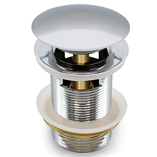 Ferdy Pop-Up Drain For Freestanding Bathtub, Polished Chrome Finish, Cupc Certification, Freestanding Bathtub Drain Stopper #TOP17
