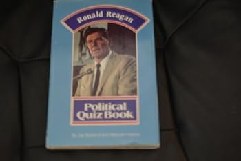 Hardcover Ronald Reagan political quiz book