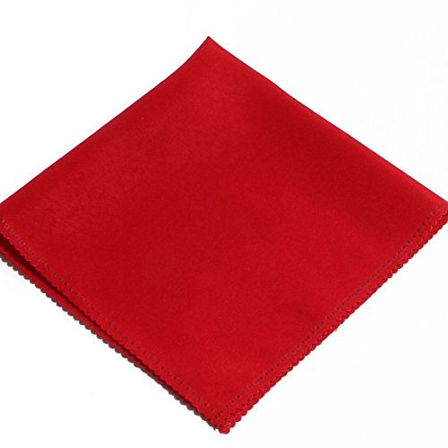 Manteles individuales de tela 50 x 50 cm 5 unidades rojo miniatura 2