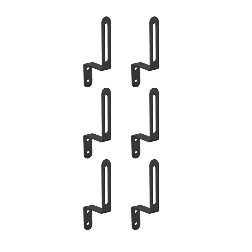 CTRLZS Hat Hanger for Wall 6 Packs,Hat Hooks for Wall, Metal Baseball Hat Rack for Wall, Hat Storage for Baseball Caps