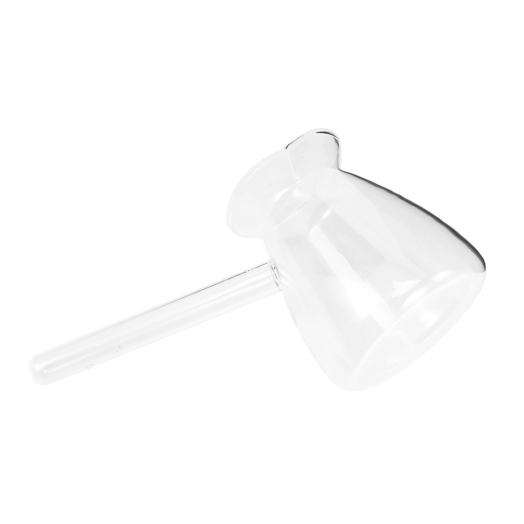 Jarra de café de vidrio transparente PRETYZOOM de 350ml con elegante diseño lateral