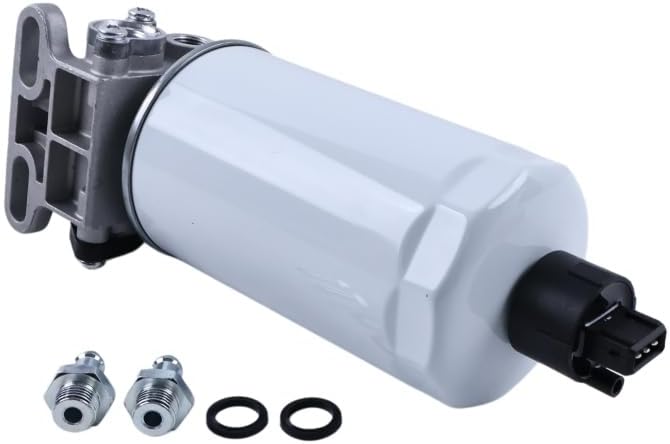 Fuel Water Separator Assembly 1J430-43350 1J430-43060 Compatible with Kubota Engine D1803 V1505 V2403 V2607 V3307 V3800