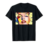 Marilyn Pop Art Print T Shirt Pop Art Print T Shirts by MCMA T-Shirt