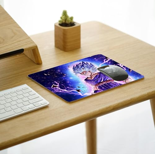 Image of Anime Gaming Mouse Pad 9 x 7.5 Inch, 3mm Thick Non-Slip Rubber Base Mousepad, Smooth Surface for Gaming, Office & Laptop Use