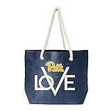 Picture of Littlearth NCAA Pittsburgh Panthers Love Rope Tote, Team Color, 19" x 6" x 14"