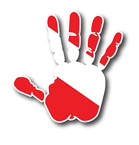 Medium Length Apron with Pouch Pockets 22w x 24l - Cool man SCUBA diver graphic with DIVE flag over vintage sail map. Creative Studios – SCUBA Diving