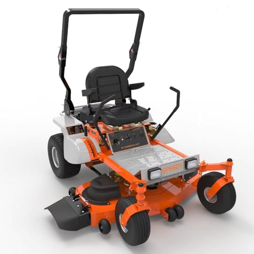 803cc Zero-Turn Mower - Front View
