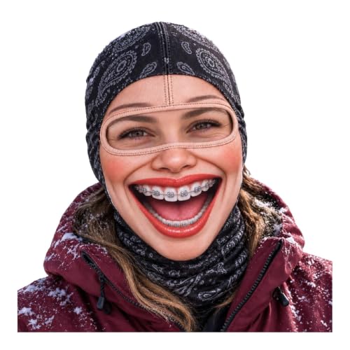 Funny Ski Mask Realistic Old Man Face Balaclava Halloween Costume for Men - image 3