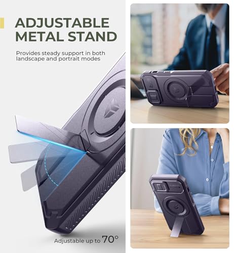 Coque iPhone 13/14 magnétique protège-caméra coulissant antichoc robuste - 5