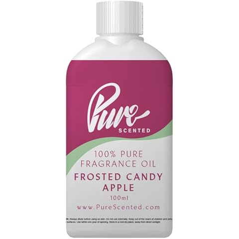 Frosted Candy Apple Fragrance Oil 100ml for Soaps and Candles Cover