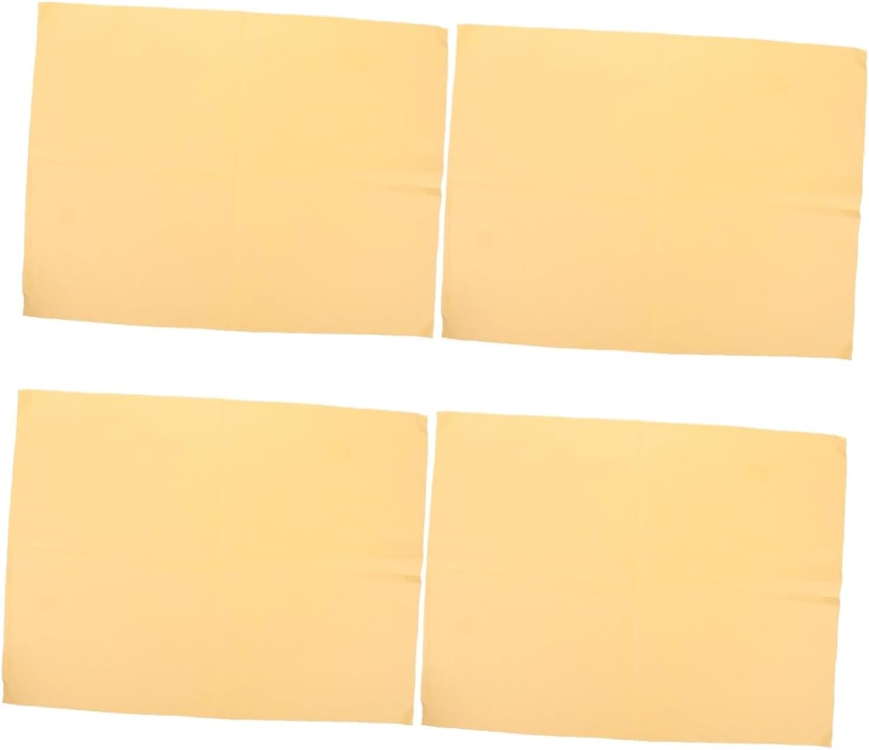 KONTONTY 4pcs Pottery Throwing Mat Absorbent Towel for Crafting Lightweight and Portable Pottery Wheel Accessory for Sculpture and Molding and Compact Design