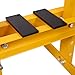Luxebough Hydraulic Press, 6 Ton Hydraulic Shop Press for Bearing U-Joint Gear Removal, Adjustable Height, Steel H-Frame Design, Heavy Duty Industrial Power Tool, Professional Finish (Yellow)
