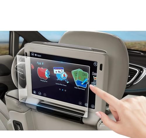 �ԍ�GPS�v���e�N�^�[ Compatible With Chrysler For Pacifica 2017 2018 2019 2020 2021 10�C���` �J�[���A�G���^�[�e�C�����g�w�b�h���X�g�v���e�N�^�[�t�B���� �A�N�Z�T���[