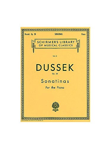 DUSSEK J.L. - SONATINAS (6) PARA PIANO - OP.20
