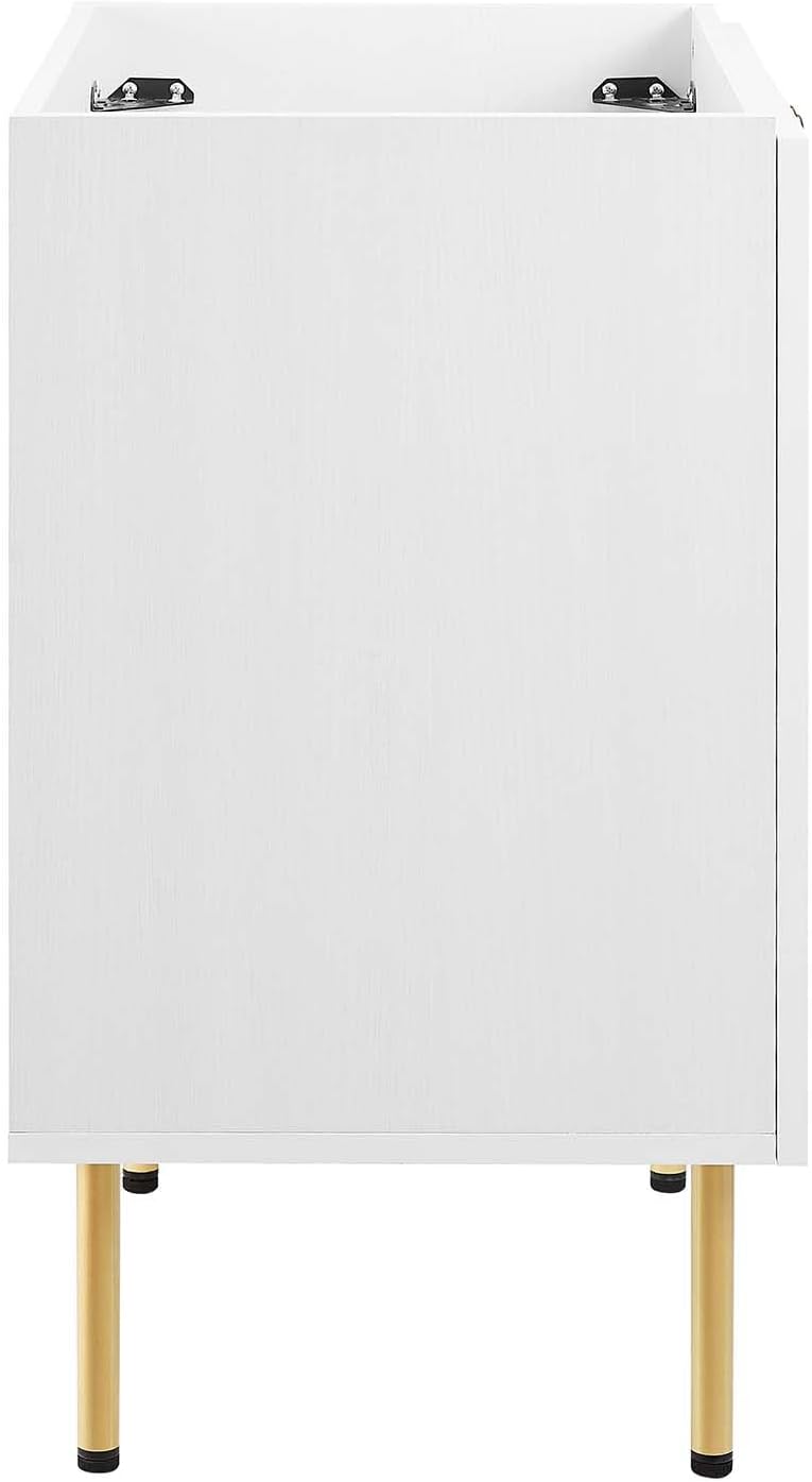 Modway EEI-6601-WHI Chaucer 24" Bathroom Vanity Cabinet (Sink Basin Not Included), White