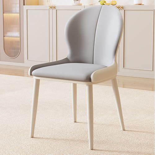 Meedlopia Sillas de Comedor, Silla de Cocina tapizada Moderna de Mediados de Siglo, sillas cómodas para Comedor, Sala de Estar, Silla de Ocio de recepción de Moda