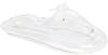 FUNBOY Winter Fun Inflatable Snowmobile, Single, Clear Single