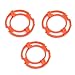 Rock-Ring (Retaining-Plate, Holder) for Philips Shaving Heads Model/Type SH70 and SH90 (Colour Orange). Shaver Series S7000 S900