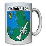 hercules bundeswehr motorrad Spülmaschinengeeignet FlaRakBtl 26 Flugabwehrraketengruppe Bataillon Bundeswehr Hercules - Tasse #8259