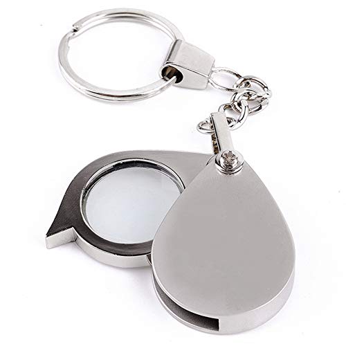 Loupe de Poche 10X pour Lire les Petits Caractères sans Fatigue