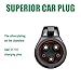 LEFANEV 40A 20 Feet EV Charger Extension Cord for J1772 Electric Vehicle Charging Stations