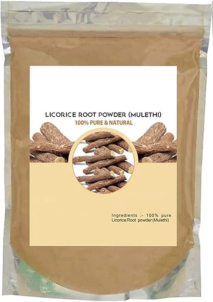 BT Pure & Natural Mulethi Powder for Skin Whitening Licorice Powder for Body Skin and Hair (100gm)