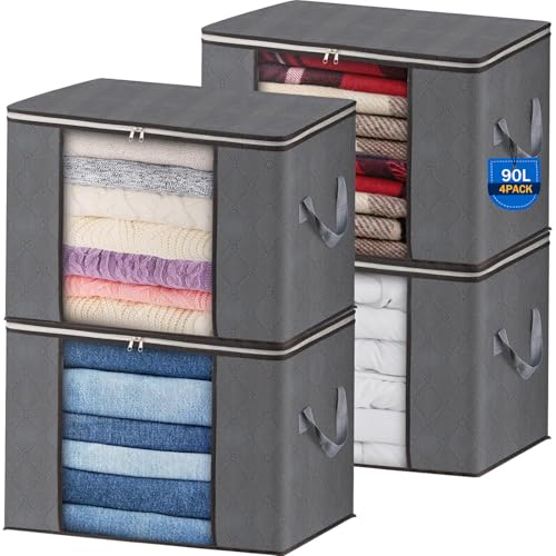AIOR Bolsas Almacenaje Ropa, 84L, 60x40x35cm