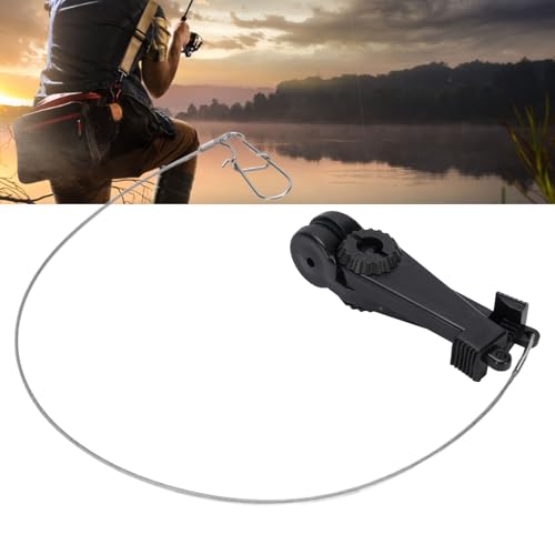 Alomejor Adjustable Power Grip Fishing Line Release with Quick Manual Tension Release for Planers Kites Flat Lines2