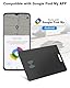 RUIZHI Air Tag Karte, Tracker Smart Tag kompatibel mit Google Mein Gerät Finden APP (Android nur), IP68, Wireless Charger, für Geldbörse, Gepäck, Taschen, Key, Koffer
