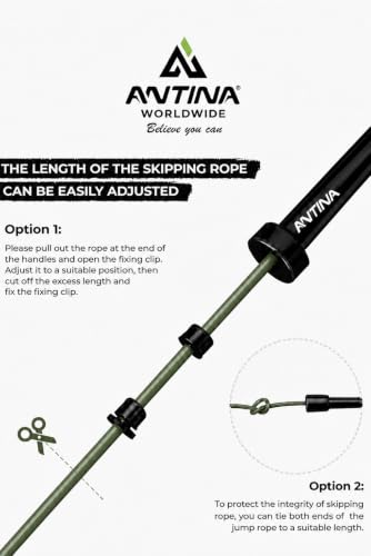 Image of Worldwide Adjustable Skipping Rope for Men & Women Speed Jump Rope for Exercise, Gym, Sports & Fitness