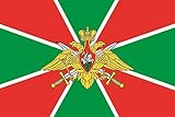 U24 Aufkleber Russland Grenztruppen Flagge Fahne 8 x 5 cm Autoaufkleber Sticker