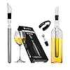 DimonoÂ® Wein-KÃ¼hlstab 4-in-1 Premium FlaschenkÃ¼hler, WeinbelÃ¼fter mit AusgieÃer, Wein-Verschluss & Ãffner; Deluxe WeinkÃ¼hler Geschenk-Set