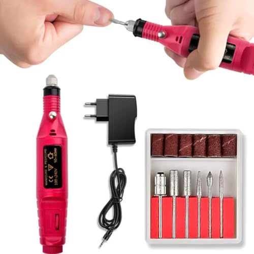 Lixa de Unha Elétrica Manicure Pedicure Profissional Bivolt - Elétrica para Uso Doméstico e Salão