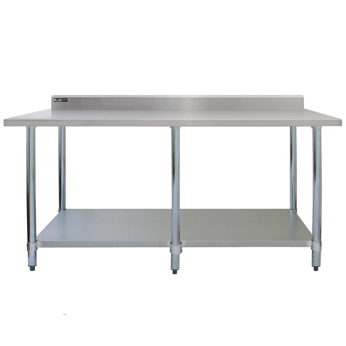 Table de préparation inox hauteur ajustable supportant une charge de 250 KG
