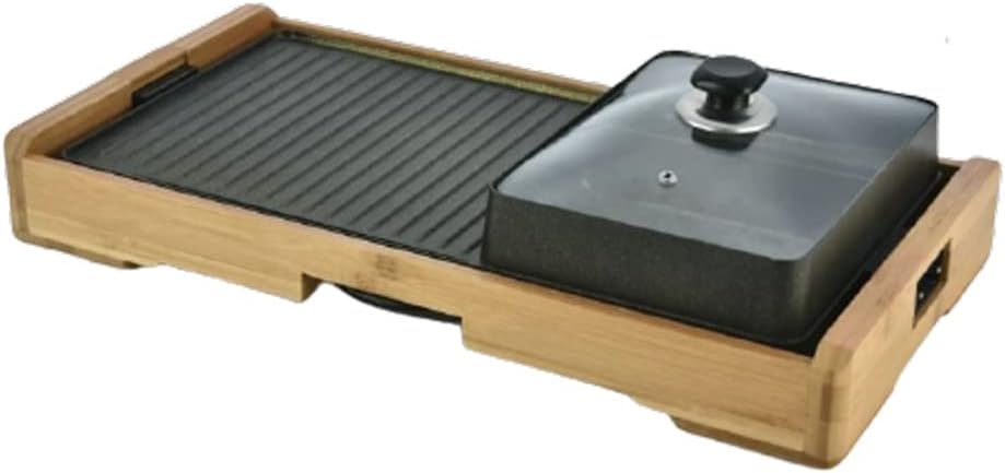 Olla eléctrica para barbacoa y grill, temperatura constante, 1600W, 220V