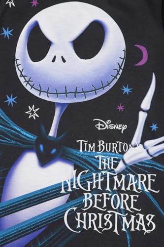 Disney The Nightmare Before Christmas Matching Family Pyjama Set Jack Skellington Xmas Halloween Mens Womens Boys Girls Pjs (12-13 Years) Black - Image 5