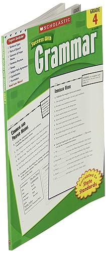 Scholastic Success With Grammar, Grade 4 0545201047 Book Cover