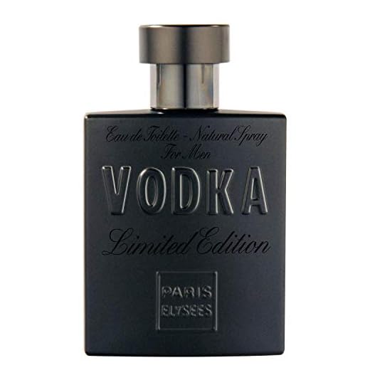 Perfume Vodka Limited Masculino Eau 100ml Paris Elysees