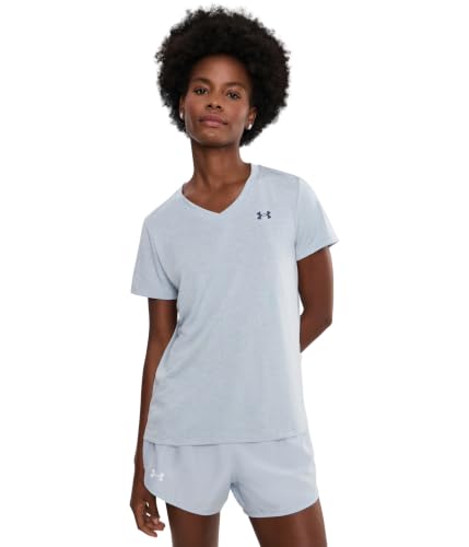 Image of Under Armour Women's Tech Twist V Neck Short Sleeve T-Shirt