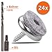 ECENCE 24 uds. de deslizadores de fieltro con tornillos torx 28mm/1.1inch, juego de protectores para patas + puntas torx + broca, protectores de patas de sillas, protectores de muebles par