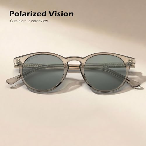 Image of ROYAL SON Polarized Stylish Sunglasses | UV Protection | Round | Classic | Men & Women | Small | SG-RS1111