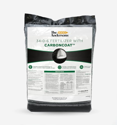 The Andersons Professional-Grade 34-0-6 Fertilizer with CarbonCoat